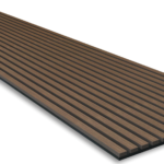 Smoked Oak Acoustic Slat Wood Panel (2,4m)