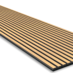 Oak Acoustic Slat Wood Panel (2,4m)