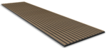 Walnut Acoustic Slat Wood Panel (2,4m)