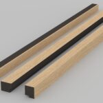 Oak End Slat (3m)