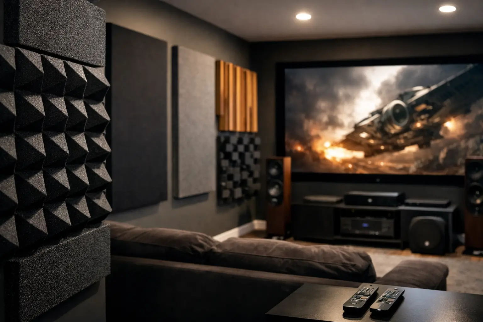 Home Cinema Sound Treatment Panels That Perform