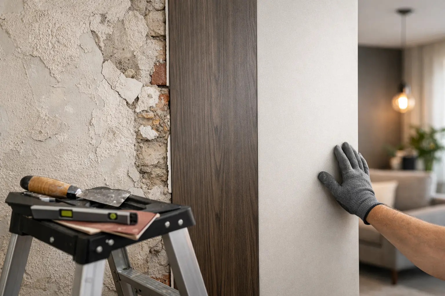 How to Hide Uneven Walls With Premium Panels