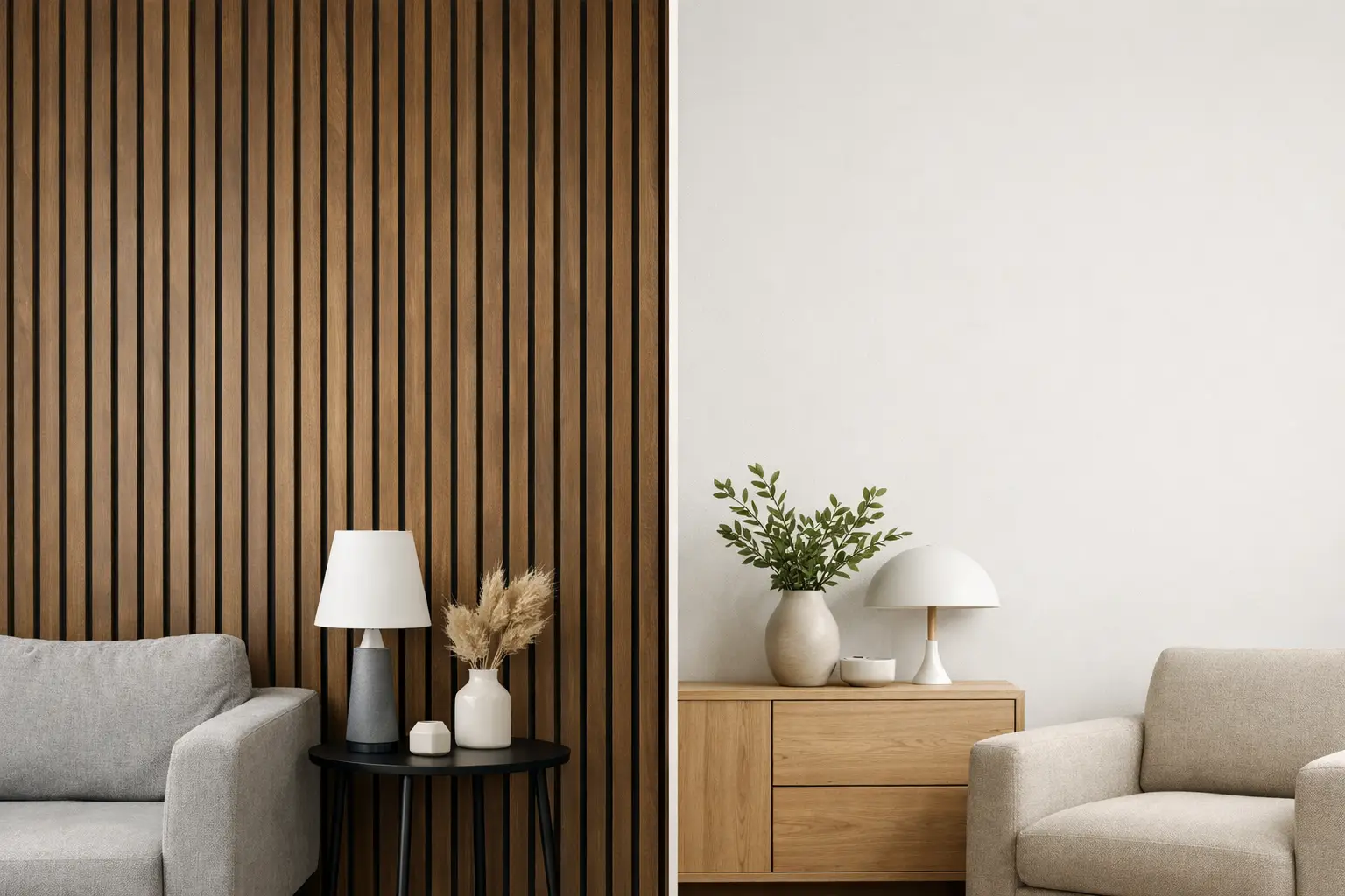 Slat Panels vs Painted Walls: Which Fits Best?