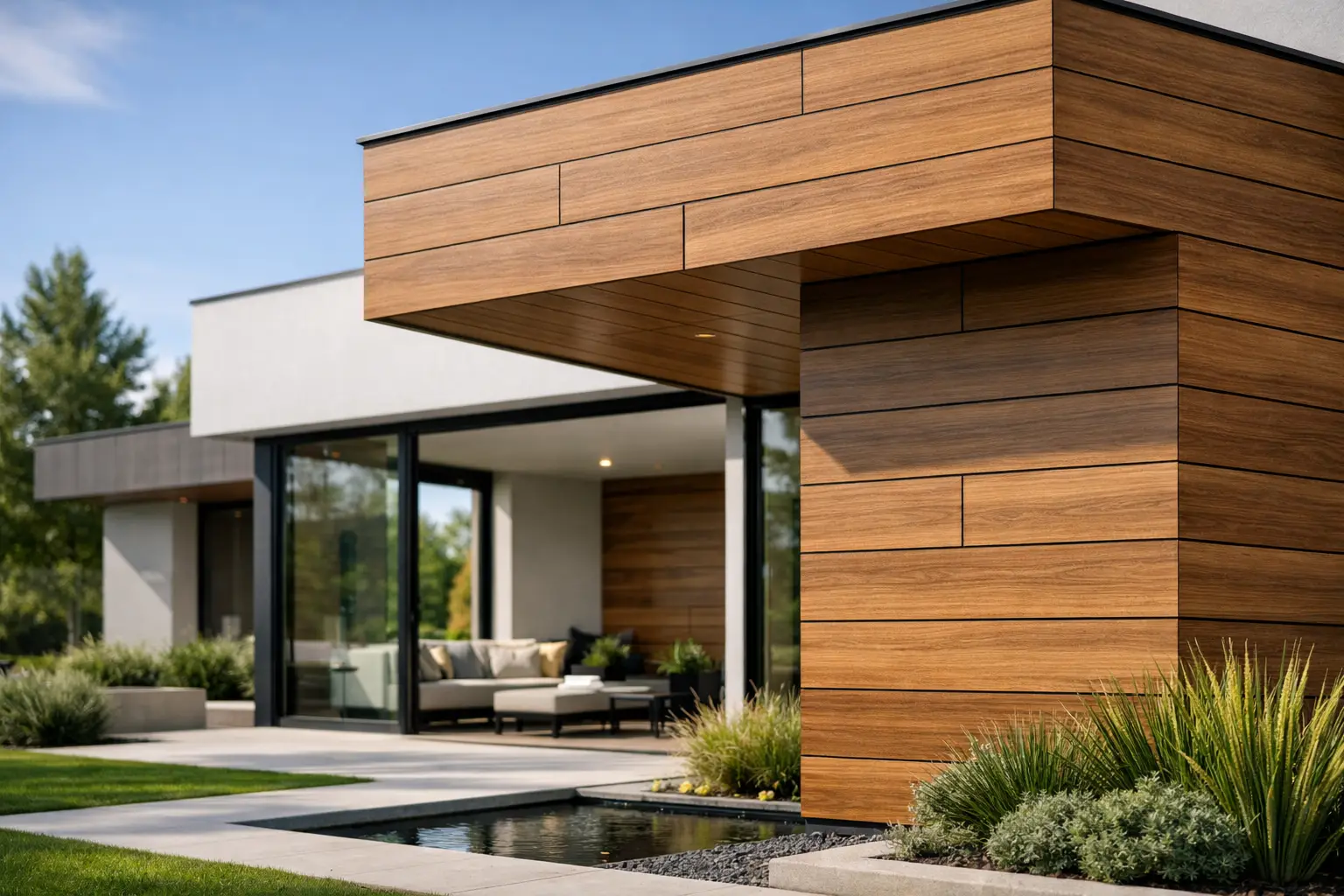 Timber Look Cladding for Modern Spaces