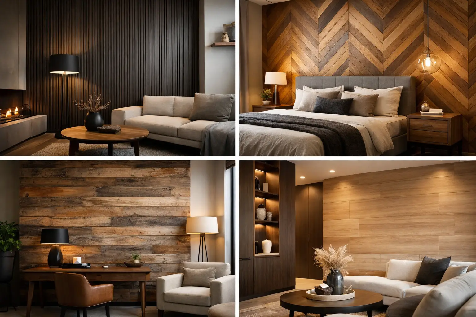 12 Wood Look Wall Cladding Ideas for Refined Rooms