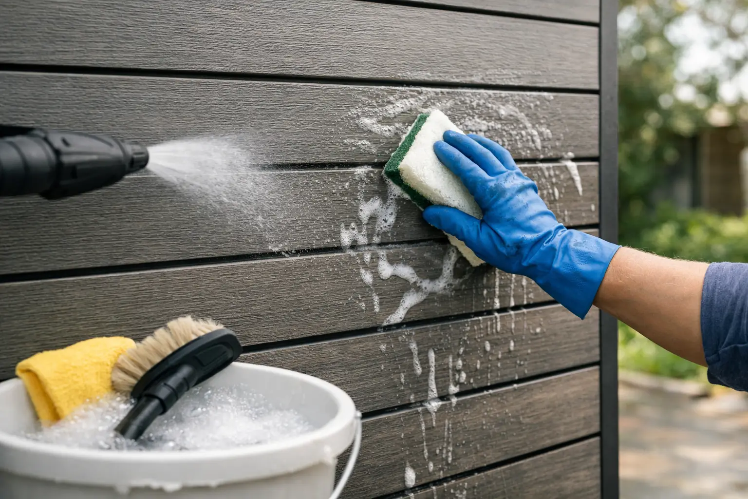 How to Clean Composite Wall Cladding Safely