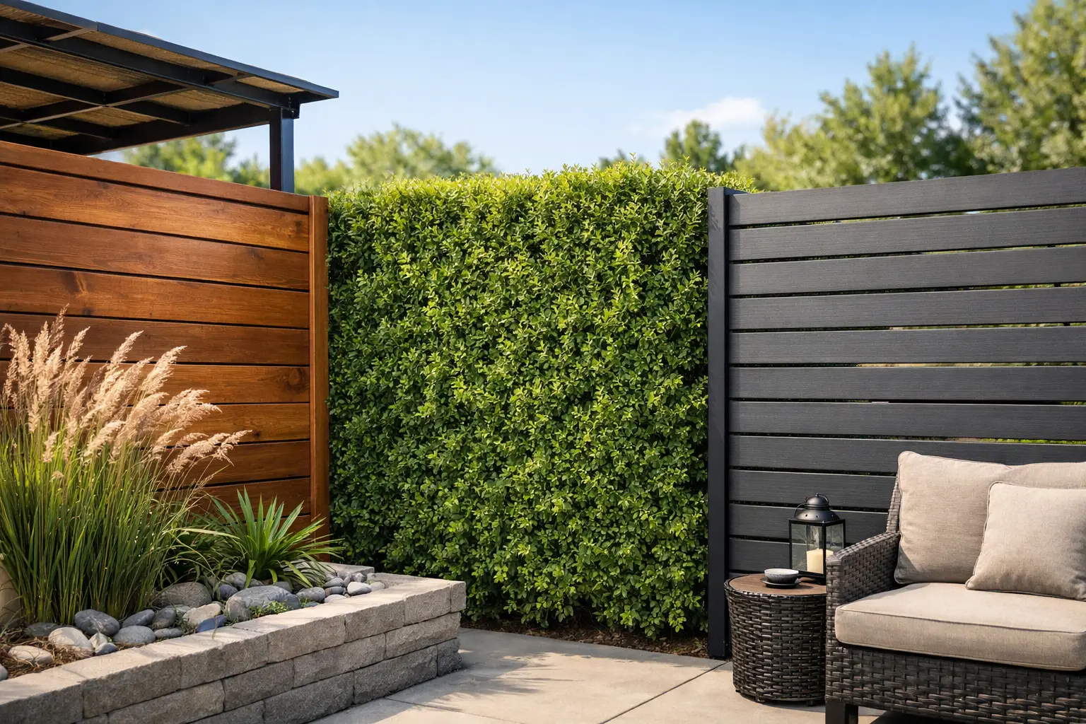 Top Materials for Outdoor Privacy That Last