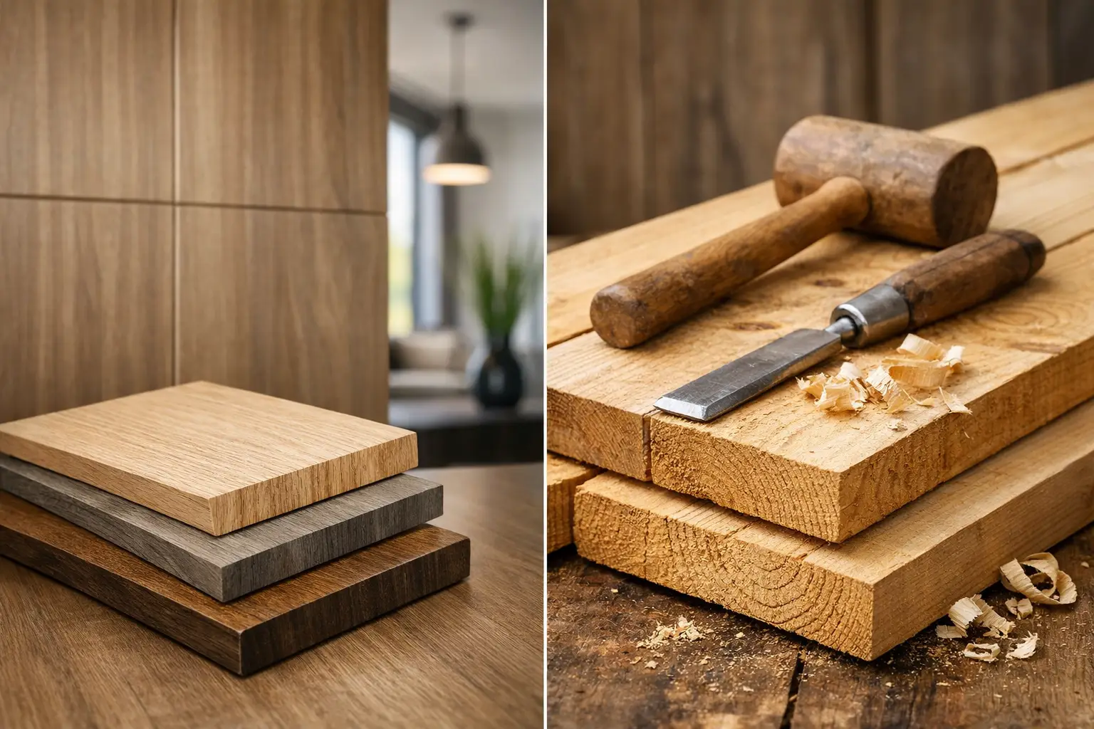 Wood Effect Panels vs Timber for Modern Spaces