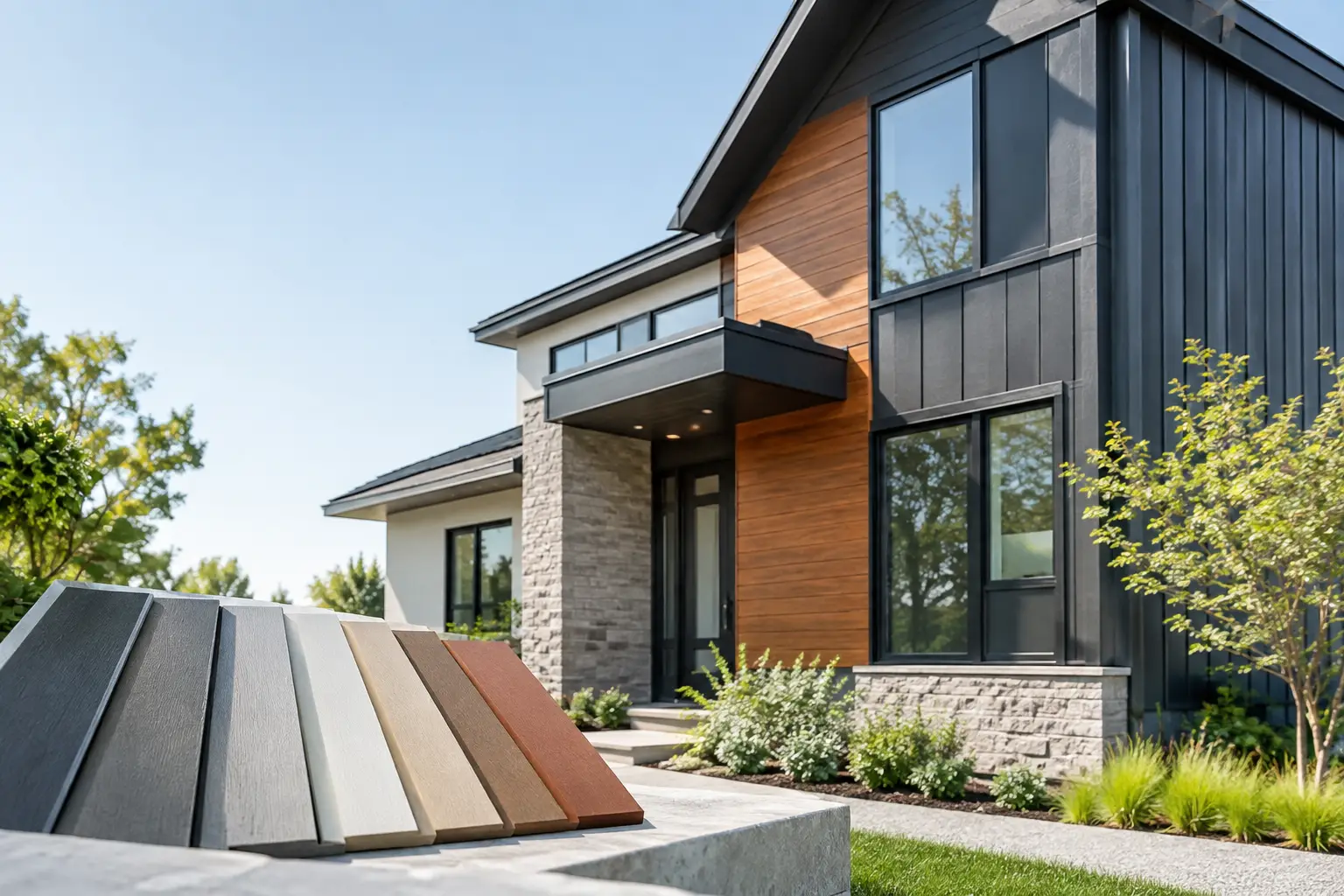 Exterior Cladding Color Trends for Modern Homes
