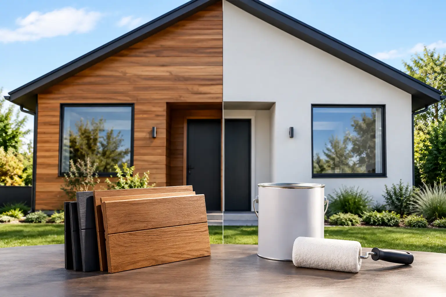 Outdoor Cladding Versus Paint for Lasting Style